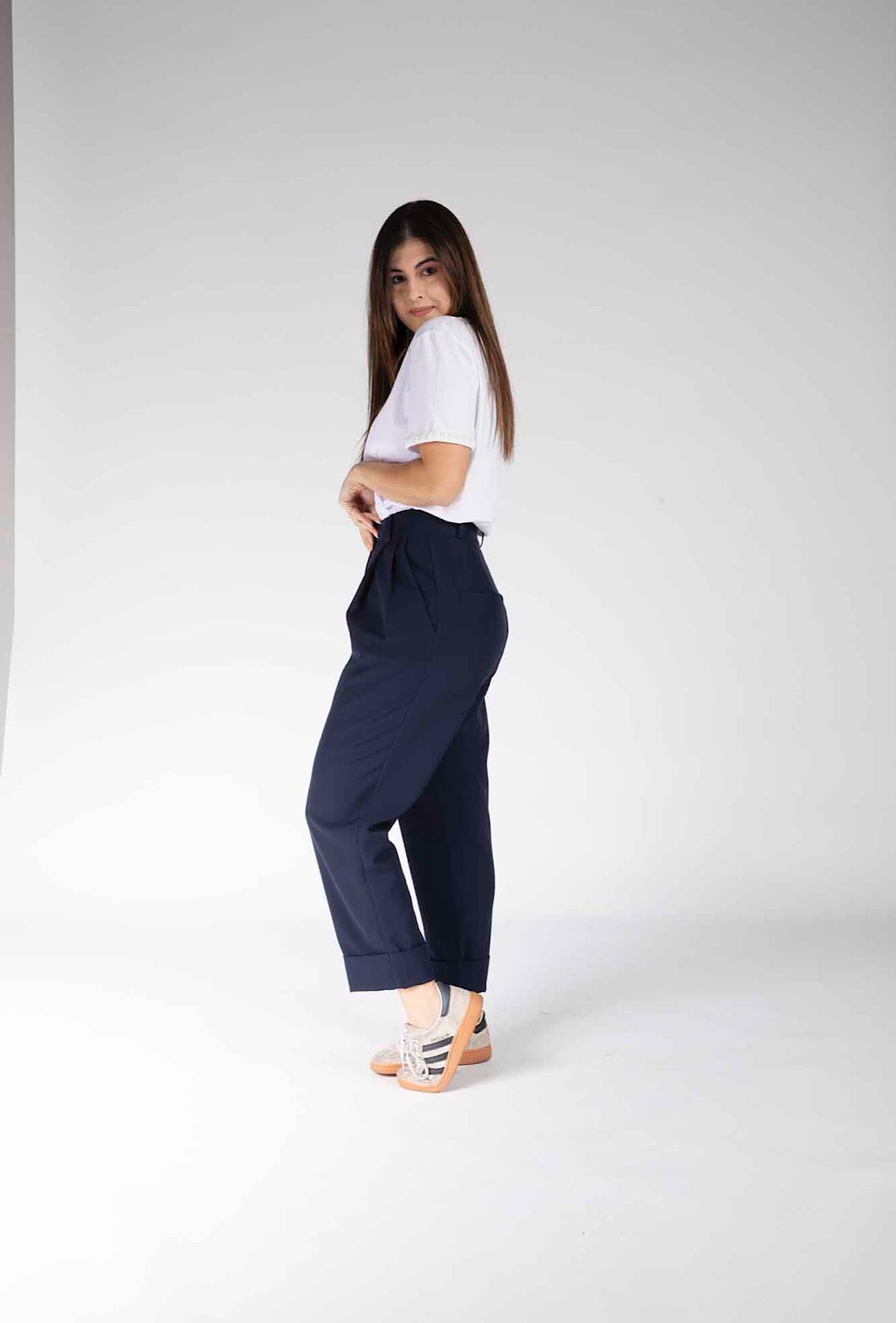 Pantalon Joana bleu