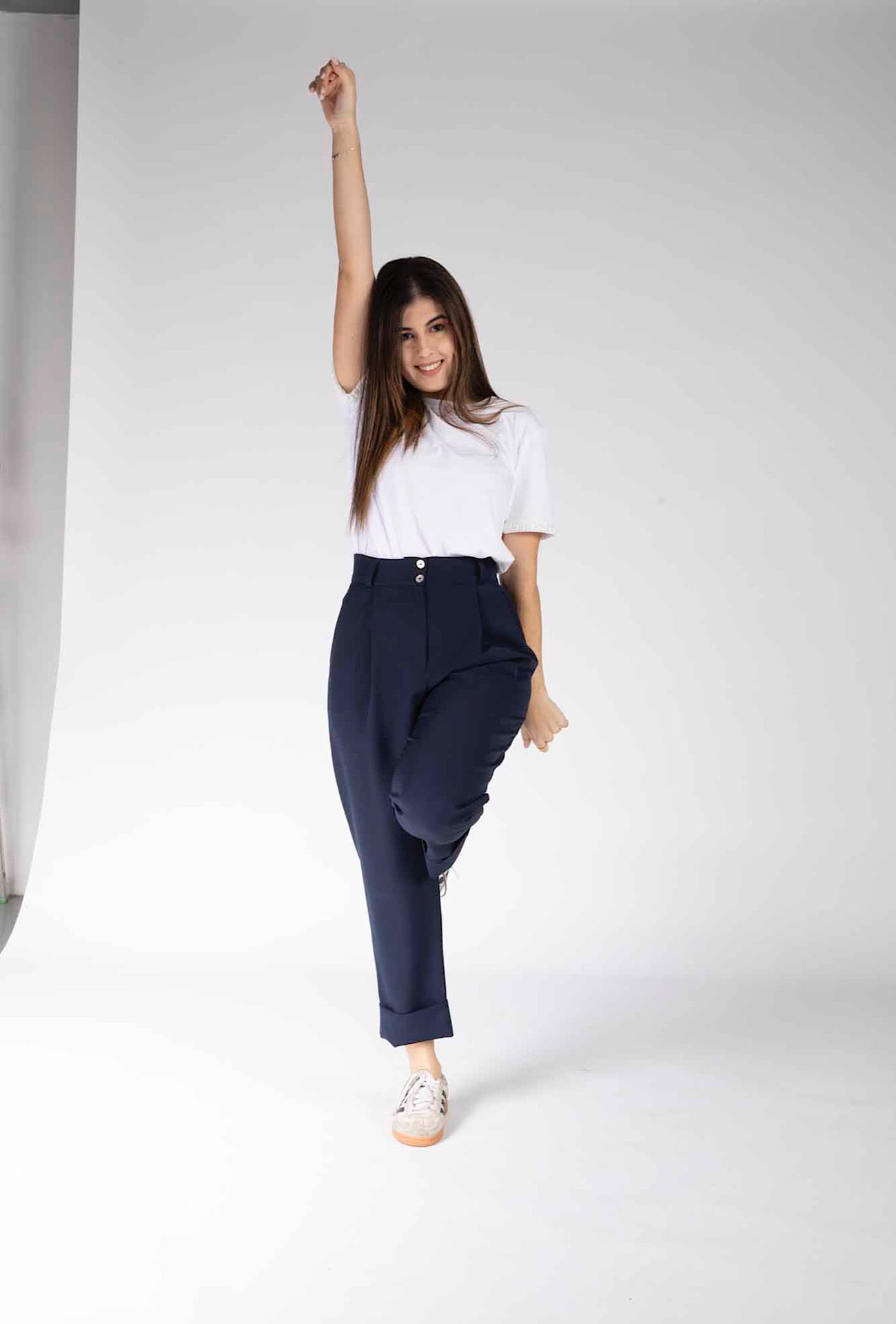 Pantalon Joana bleu 